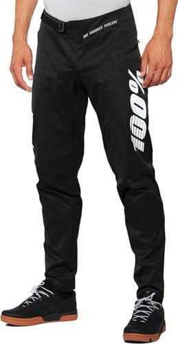 100% MTB WEAR Unisex R-Core Hose, Schwarz-36 Pants, Schwarz, 36