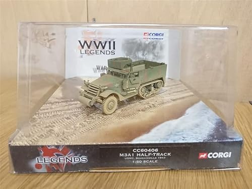Corgi M3A1 Half Track U.S.M.C. Bourgainville 1943 1/50 DIECAST Tank Pre-Built Model