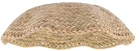 Uonlytech Paralume Lampadario Intrecciato in Bamboo 7.87In Paralume Appeso Protezione Occhi Design Rustico Per Soggiorno Studio Ufficio