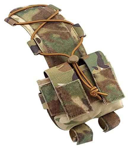 Taktisk MK2 hjälm batteri påse motvikt väska hjälm balans vikt väska airsoft hjälm tillbehör