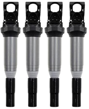 DZSQWETYU Zündmodul N20/N55 Zündspule #12138616153 Für Für E46 E90 E60 E84 F30 F18 E64 E87 E92 F22 F07 F10 F11 E63 X1 X3 X4 X5 X6 Z4 Für M4 Zündverteiler(4PCS)