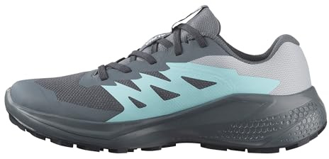 Salomon mujer Alphaglide GORE-TEX,zapatillas de trail running versátiles y cómodas, perfectas para excursiones y trail running en aventuras al aire libre, verde oscuro, 36 ⅔