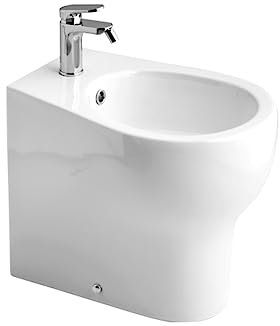 Kiamami Valentina - Bidet a terra installazione filo muro modello Soave