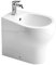 Bidet a terra installazione filo muro modello Soave