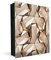 Concept Crystal Porte-clés décoratif avec Tableau à Surface magnétique K10 Noyer et Or