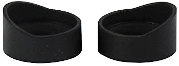 Powertool Okular-Abdeckung, 2 Stück/Set, Gummi-Augenmuscheln, Zylinder, Augenschutz für biologische Stereo-Mikroskop, Teleskop (abgeschrägter Winkel, 33 mm)