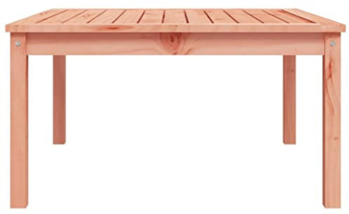 Tidyard Trädgårdsbord, trädgård, matbord, terrassbord, trädgårdsmöbler, trädgårdsbord, balkongbord, utomhusbord, loungebord, bistrobord, campingbord, festbord, 82,5 x 82,5 x 45 cm (B x D x H) dubglasiträ