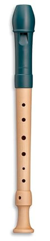 Mollenhauer 17313 Fipple Sopranblockflöte, Dege, seeblau, deutsch Einf. - Sopran Blockflöte (Deutsch)