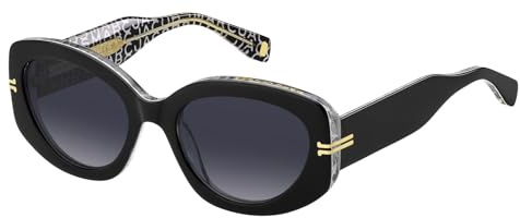 MARC JACOBS Brille MJ 1099/S Größe 56-20 mm Schwarz Pattern Weiß
