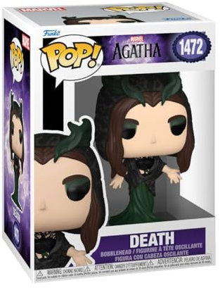 Funko Pop! Marvel: Agatha Coven of Chaos- Death - Vinyl-Sammelfigur - Geschenkidee - Offizielle Handelswaren - Spielzeug Für Kinder und Erwachsene - TV Fans - Modellfigur Für Sammler