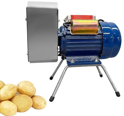 Macinazione per schiacciapatate da 750 W, schiacciapatate elettrico, produzione da 20-30 kg/ora e risparmio di tempo, rullo per macinazione di precisione, liscio delicato, per purè di patate, purea