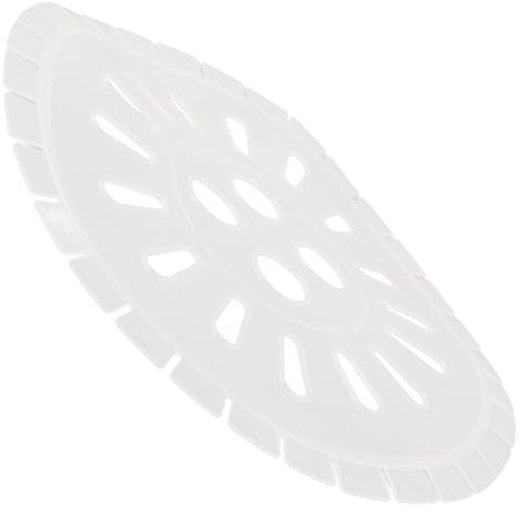 HOMOCONO Plastic Spinner Cap Replacement for Washing Machine and Dryer, 25cm White Cover Maximising Performance and Easy Removal, Suitable for Laundry Room Use