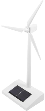 SUPVOX De Molino De Viento Solar Juguete para Proyecto Científico para Experimento Educativo De Ensamblaje para Jardín Juguete De Ensamblaje para Ciencia Escolar