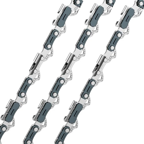 OSDUI 3 Motorsågskedjor 3/8 46 Länkar 30cm (ca 12 Tum) 1.1mm