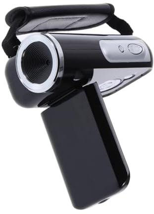 Hoement Caméra Mini Dv à Écran 2 Pouces 16mp Zoom Numérique 16x pour Vlog, Compacte Et Portable, sans Batterie, pour Enregistrements Vidéo Mobiles, Couleur Noire