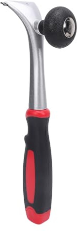 Hyuduo Raschietto Ergonomico in Carburo, Strumento per Rimuovere Vernice in Lega Dura per Legno, Metallo, Cemento, Impugnatura Antiscivolo per la Rimozione di Decalcomanie di Vernice Colla