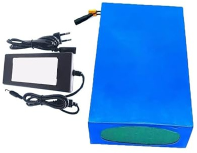 Batterie Au Lithium 48V 20Ah 13S8P, Chargeur 54,6V 2A, Convient Aux Alimentations De 250W Et 1000W.Convient Aux Fauteuils Roulants Électriques, Aux Tondeuses À Gazon Et Aux Vélos Électriques A,XT60+DC