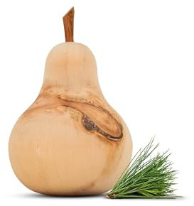 Zirbenbirne 7cm - Verschluss aus Zirbenholz für diverse Wasserkaraffen