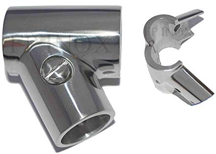 Unión en T T ouvrant 30 mm Ángulo 60 ° acero inoxidable 316 – A4