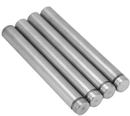 4 stücke Edelstahl Werbung Nagel Standoff Befestigungen Schrauben Halter Schraube Hohlglas Standoff Pin(12 * 120mm)