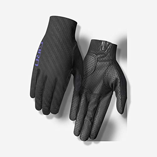 Giro Guantes Unisex para Adultos Riv'ette CS, Tiempo Libre, Deportes, Touring, Negro/púrpura, L (8)