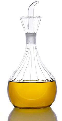HAIZEEN 380ml Distributore di Olio d'Oliva e Aceto con Beccuccio Antigoccia Versatore di Olio Bottiglie Contagocce per Barbecue da Cucina e Distributore di Sapone per Bagno