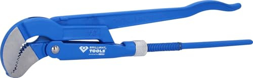 BRILLIANT TOOLS BT067115 Giratubi modello svedese 1.1/2, 45° ad angolo [Powered by KS TOOLS]