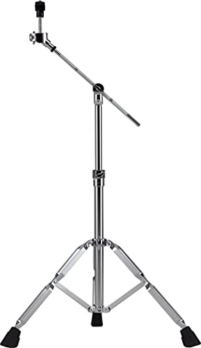 Roland Soporte de platillos combinados de doble refuerzo para platillos en V (DBS-30), color plateado