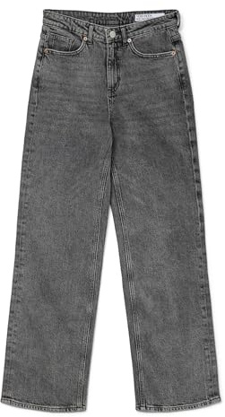 Vero Moda Robe midi Vmsaki pour Femme, Medium Grey Denim, L