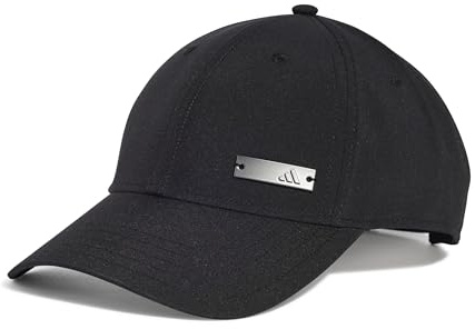 adidas Unisex - Adulto Metal Badge Lightweight Baseball Cap, Black, XXS
