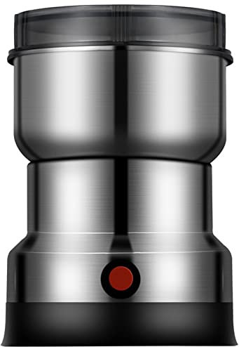 Zerthaus Molinillo de Café EléCtrico para el Hogar Licuadora de Frijoles Nueces Molinillo de Granos, MáQuina de Cocina de Café Multifuncional, Enchufe de la UE