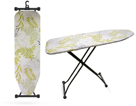 hausleben Asse da stiro – Ironing Board, asse da stiro pieghevole, asse da stiro per ferro da stiro, altezza regolabile