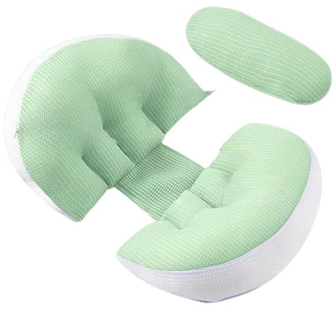 Cuscino per il corpo Cuscino per dormire lateralmente Cuscino di supporto per la vita Cuscino di sostegno laterale del sonno Cuscino in fibra di poliestere per donne