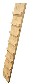 Hilcar - Hühnerleiter - Kaninchenleiter - Kleintier - Holzrampe - Treppe, 80 cm lang
