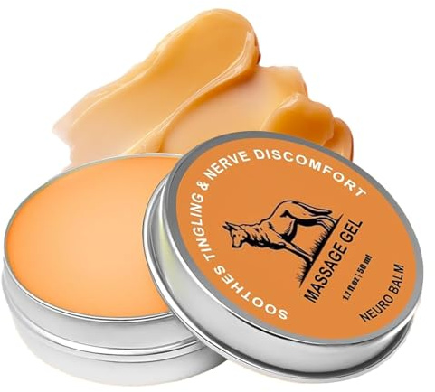 Therawolf Neurobalsam, lindert Nervenbeschwerden in verschiedenen Bereichen, kühlende, beruhigende Salbe für den Körper, beruhigende Creme zur Gelenkpflege, natürliche Linderung (1pcs)