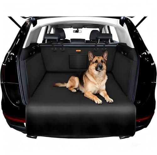 SHIHUAFADACAI Dog Car Seat Cover for Ford Puma 2019-2024, Non-Slip Waterproof Wearproof Dog Car Bed Mat Easy Clean, Easy to Install, Black