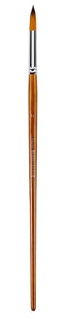 Handle Artist Paintbrush for Large Canvas Painting Wooden Grip Professional Nylon Bristles Multi Head Avaliable Painting Brush for Workshops