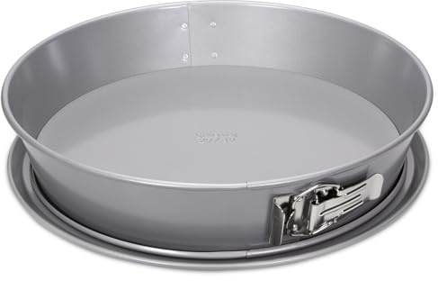Städter we love baking Springblech schräg, Ø 32/29 cm, Backform für Torten & Kuchen in Silber, hochwertige Antihaftbeschichtung, made without PFAS, Temperaturbeständig bis 250 °C | /29 cm/H 7 cm