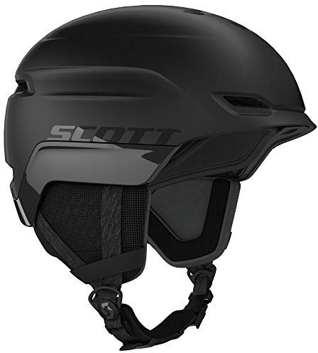Scott Chase 2 Plus hjälm svart, skid- och snowboardhjälm, storlek S – färg svart