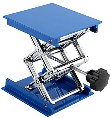 SOFIALXC Labor Hubtisch Schere Heber Hebebühne/klappbare Hubtisch Pad Hhenkontrolle Perfekt Arbeit 150x150mm