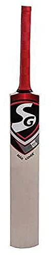 SG Max Cover Kaschmir Weide Cricketschläger (Größe: 5, Lederball)