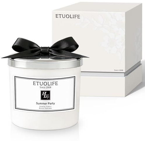 Scented Candle Gifts for Women,High-end Luxury Aromatherapy Soy Wax Candle Gift for Home Decor Wedding Christmas Birthday Mother's Day,Promotes Sleep Relieves Stress Valentine's Day Gifts for Her Him