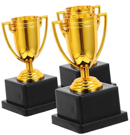 PRETYZOOM 3stücke Trophäen Aus Plastik Für Erwachsene Fußballtrophäe Baseballtrophäe Für Ziegentrophäe Belohnungstrophäen Für Kleine Trophäe Für Trophäen Für Viele Veranstaltungen