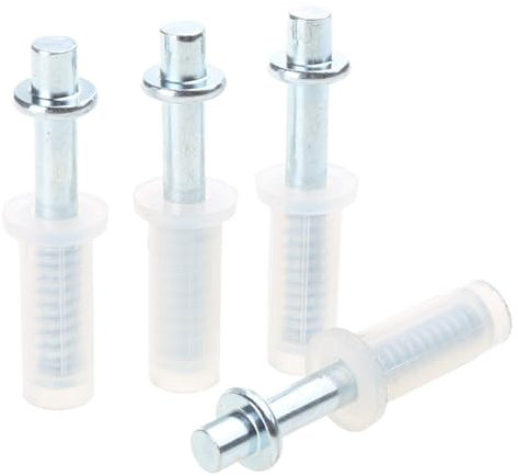 Ensemble de réparation de quincaillerie de porte pliante améliorée - Ensemble de réparation de quincaillerie de porte à deux volets - Accessoires de porte - 4 pièces/ensemble