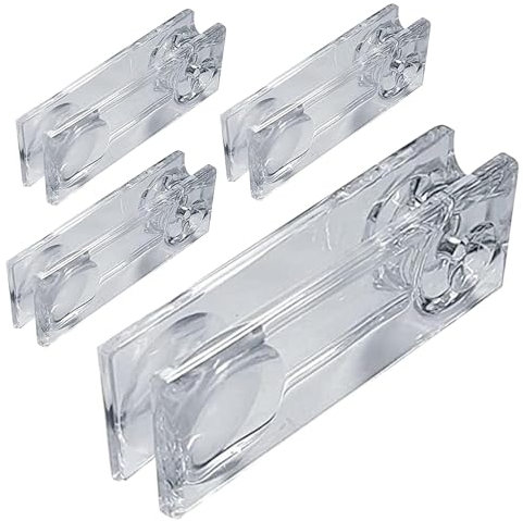 Cord Weight Shutter, Clear Cord Knob, 3.15 x 0.98 x 0.39 inches, Modern Drapes Tensioner, Vertical Blind Strings Pendant, Pull String Weight for Living Room and Bedroom (Multi-Colour)