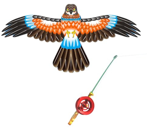 Aurgiarme Dynamische Flügel Kites Fliegende Drachen Fischereist Rod Kinder Strand Fliegen