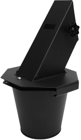 Xiuganpo 1.8 L Grill Grease Bucket Fit for Traeger, Grill Grease Tray with Disposable Foil Liners, Heavy Duty Steel Heat Resist Grease Catcher, Kid Safe Closed Grease Drip Catcher