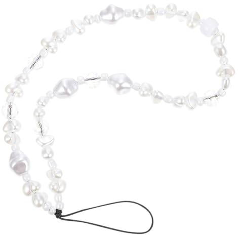 ERINGOGO Handyanhänger mit Perlen Handy Lanyard für Handgelenk Anti Verlust Telefonband Boho Stil Kompatibel mit Handyhüllen