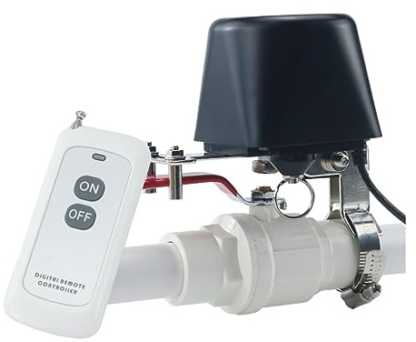 Smart Gas Detector Automatic Water Valve Controller 433mhz Wireless Remote Control Manipulator