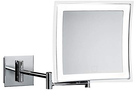 Decor Walther BS 85 Touch Wandkosmetikspiegel LED, Chrom glänzend